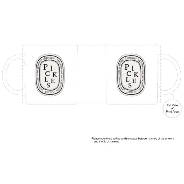 cindylovesthis x west elm - PICKLES MUG Thumbnail