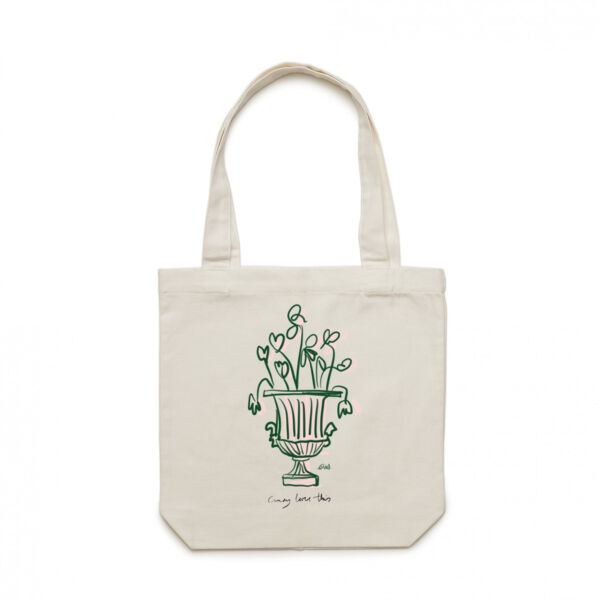 cindylovesthis x west elm VASE OF LOVE TOTE Thumbnail