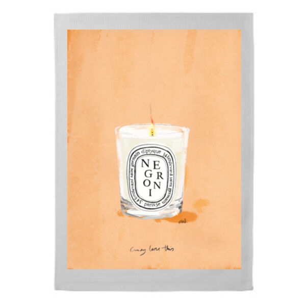 cindylovesthis x west elm NEGRONI TEA TOWEL Thumbnail